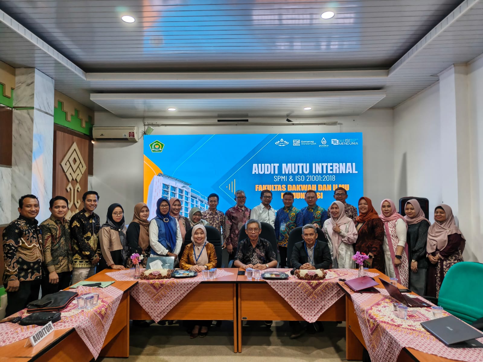 Perkuat Budaya Mutu dan Tata Kelola Pendidikan, FDIK UIN Raden Intan Lampung Jalani Audit Internal SPMI dan ISO 21001:2018